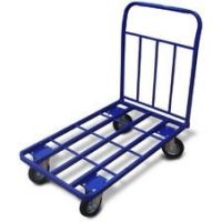 Платформенная тележка с металлической решеткой ТК 2