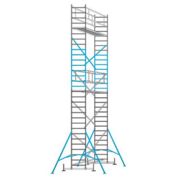  Передвижные модульные алюминиевые вышки Zarges Z200 модуль А+B+C+D