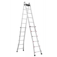 Телескопическая алюминиевая лестница Svelt SCALISSIMA 12+12 R