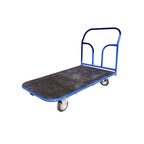 Платформенная тележка с резиновым покрытием ТПР 2