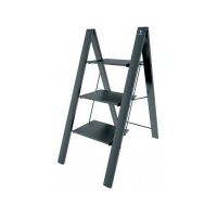 Стремянка Colombo "Leonardo" 3 ступени G300A03W черного цвета