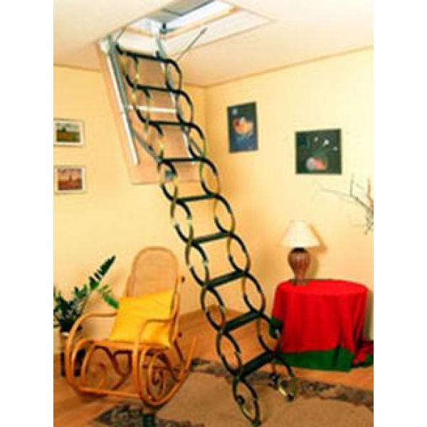  Чердачная лестница Oman Ножничная 60x100