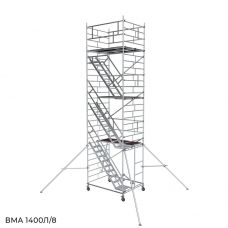 Вышка модульная алюминиевая Megal ВМА 1400 Л/8