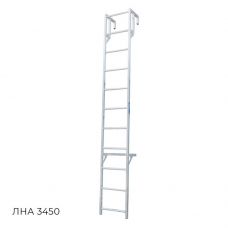 Лестница для полувагонов Megal ЛНА-3,45 навесная алюминиевая