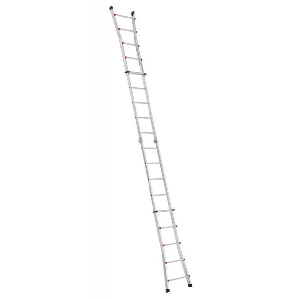  Телескопическая алюминиевая лестница Svelt SCALISSIMA 10+10 R