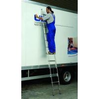 Лестница односекционная алюминиевая приставная ELKOP VHR 1х7