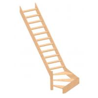 Лестница для дачи Нормандия ЛМПО-11 Вишера правозаходная