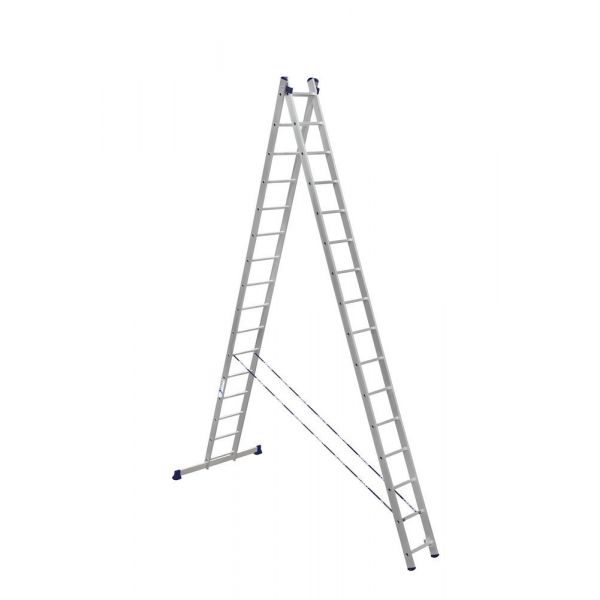 Двухсекционная лестница Алюмет 2х16 серия HS2