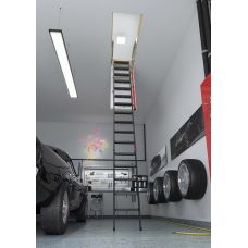 Лестница чердачная Fakro LMP 70x144 Металлическая для помещений с высокими потолками