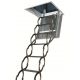  Металлическая огнестойкая чердачная лестница Fakro LSF 70х120х300