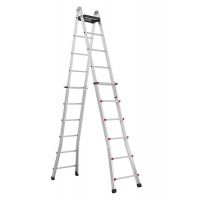 Телескопическая алюминиевая лестница Svelt SCALISSIMA 11+11 R