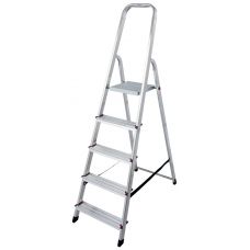 Стремянка бытовая KRAUSE ALU 5 Corda 000729