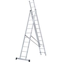 Трехсекционная лестница Новая Высота NV1230 3х11
