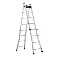 Телескопическая алюминиевая лестница Svelt SCALISSIMA 9+9 R