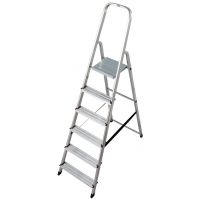 Стремянка бытовая KRAUSE ALU 6 Corda 000736