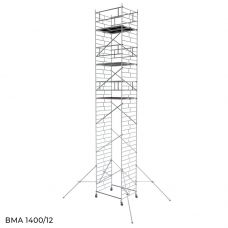 Вышка модульная алюминиевая Megal ВМА 1400/12