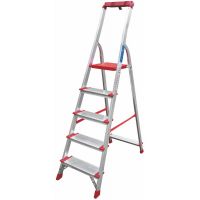 Стремянка NV3118 Новая Высота 5 ступеней с лотком