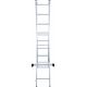 Лестница алюминиевая двухсекционная Новая Высота NV 1220 артикул 1220208