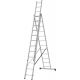  Трехсекционная лестница Новая Высота NV123 3x15